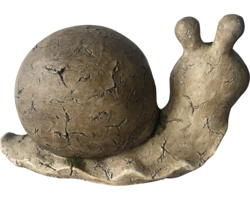 Dekorative Schneckenfigur für den Garten