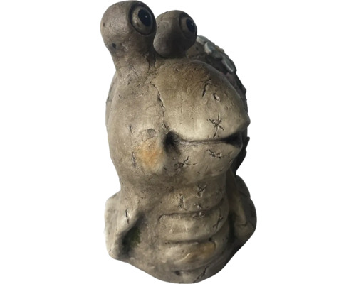 Dekorative Gartenfigur Schnecke aus Stein