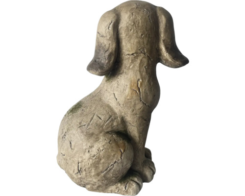 Dekorative Hundefigur aus Stein für den Außenbereich