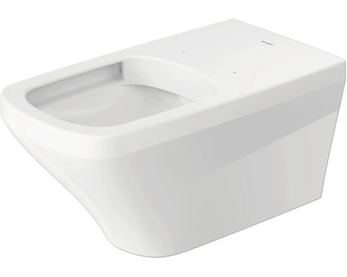 Wand-WC DURAVIT DuraStyle Vital Tiefspüler offener Spülrand Lang weiß ohne WC-Sitz 2559090000