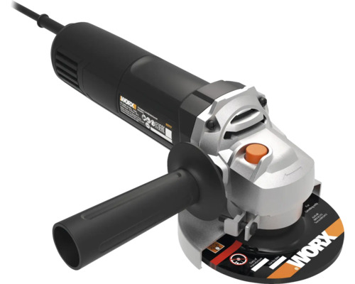 Worx Winkelschleifer mit Zusatzhandgriff