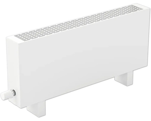 Licon Heat Standkonvektor KORALINE Basic LKB H 600 x L 600 x T 180 mm weiß Weißer Konvektor-Heizkörper für Innenräume