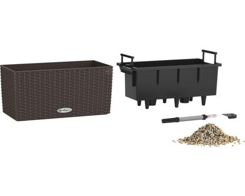 Pflanzkasten mit Bewässerungssystem und Zubehör