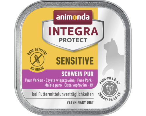 Katzenfutter nass animonda Protect Sensitive Schwein 100 g