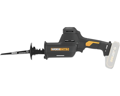 Akku-Säbelsäge WORX Nitro WX501.9, ohne Akku und Ladegarät Worx Nitro Akku-Reciprosäge