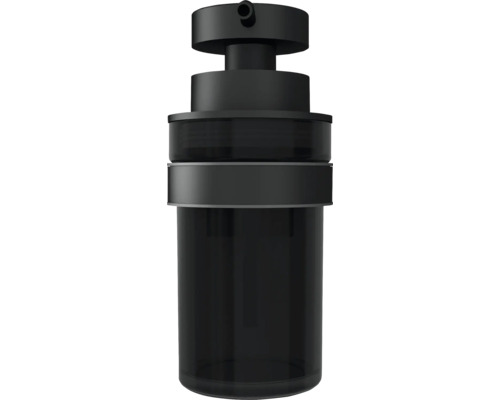 Schwarzer Seifenspender für Badezimmer und Küche