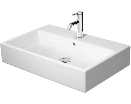 Rechteckiges Keramik Waschbecken mit Armatur