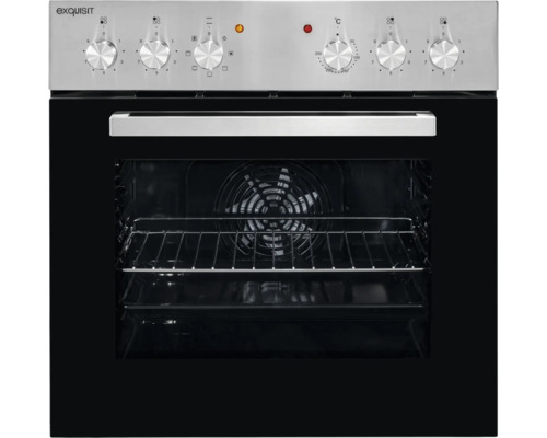 Exquisit Backofen mit Bedienfeld und Innenraumansicht