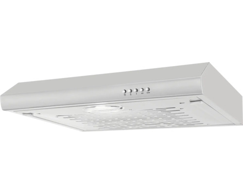 Dunstabzugshaube mit Bedienfeld und Beleuchtung