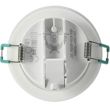 10x LED Einbauleuchte IP65 4,8W 400 lm 3000 K Neos weiß Ø 8,7cm/6,8 cm 24 V 3 Stück