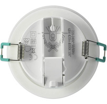 10x LED Einbauleuchte IP65 4,8W 400 lm 4000 K Neos weiß Ø 8,7cm/6,8 cm 24 V 3 Stück