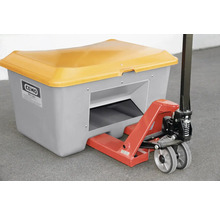 Cemo Vorratsbehälter 400 Liter mit Hubwagen