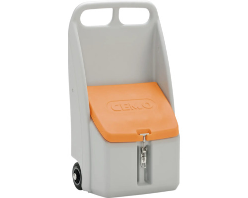 Cemo Transportwagen mit Deckel und Rädern