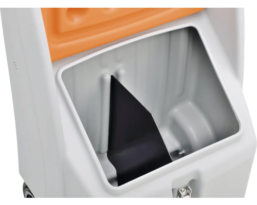 Detailansicht des Stauraums eines Werkzeugwagens