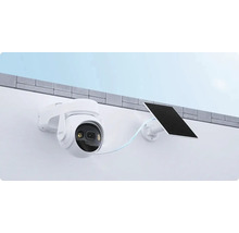 Überwachungskamera mit Solarpanel zur Stromversorgung