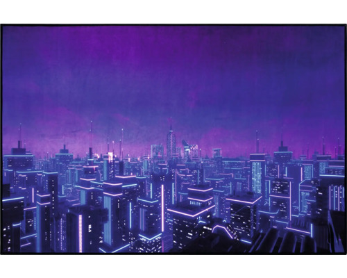 Teppich Gaming Neon City 100x150 cm