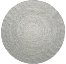 Outdoorteppich Pudong silber Ø 160 cm