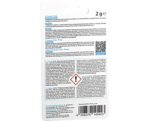 Knauf Compact Colors Farbpigmente zum Einfärben von Putzen und Farben