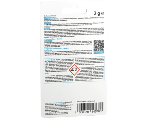 Informationen zu Knauf Compact Colors Farbpigmenten