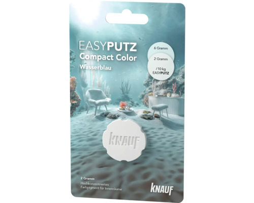 Knauf Easy Putz Compact Color Wasseblau 2 g