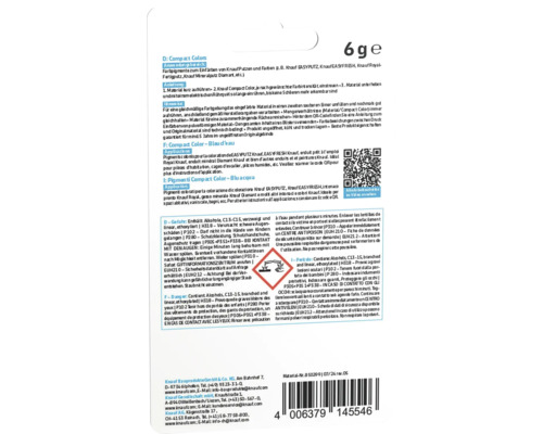 Knauf Compact Colors Farbpigment Packungsinformation