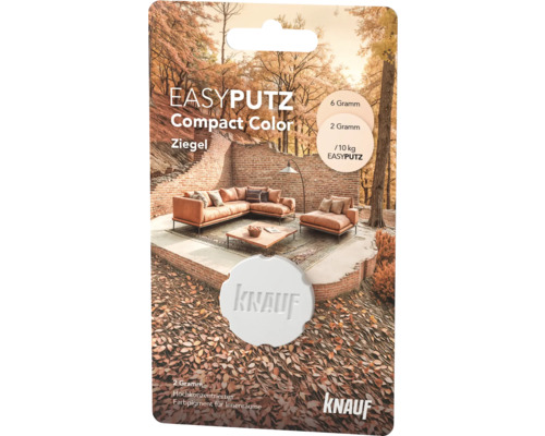 Knauf Easy Putz Compact Color Ziegel 2 g