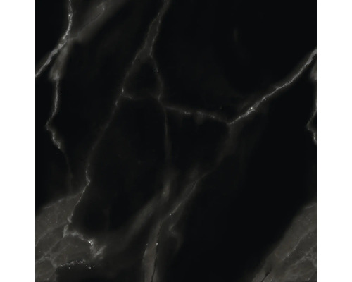 Klebefolie Venilia Dekorplast Simple Marble Black 67,5x200 cm Schwarze Marmorfliese mit heller Maserung
