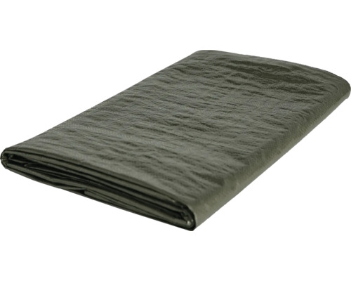 Gefaltete Abdeckplane