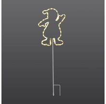 Leuchtfigur mit Erdspieß, Motiv Teddy