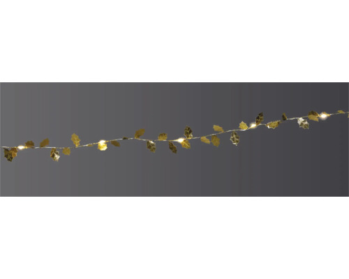 LED Lichterkette Lafiora Blatt 20er 200 cm Warmweiß