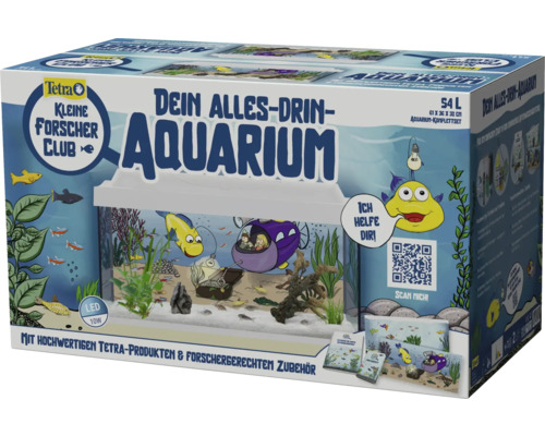 Tetra Komplettaquarium mit Zubehör und LED Beleuchtung im Karton