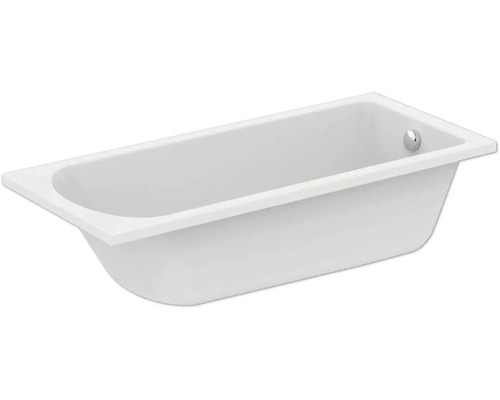 form&style Badewanne Mauritius 75 x 170 cm weiß glänzend