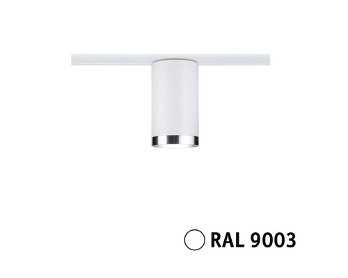 Weiße Stromschienleuchte