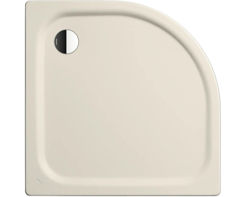 Duschwanne KALDEWEI ZIRKON 603-1 90 x 80 x 3.5 cm warm beige 20 matt 456800010661 Duschwanne mit Viertelkreisform