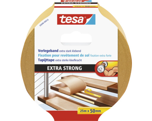 Tesa Verlegeband extra stark klebend, 25m x 50mm