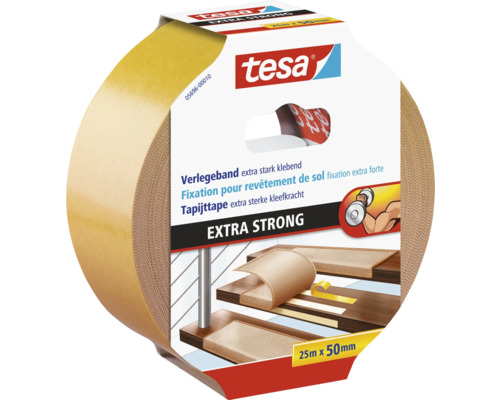 Tesa Verlegeband extra stark klebend, 25 mm x 50 mm