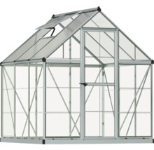 Gewächshaus mit Aluminiumrahmen und Dachfenster