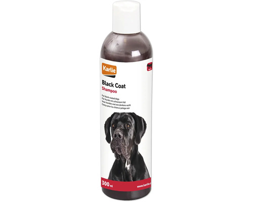 Shampoo Karlie Black Coat für Hunde mit schwarzem Fell 300 ml Karlie Black Coat Shampoo für Hunde mit schwarzem Fell in einer 300 Milliliter Flasche
