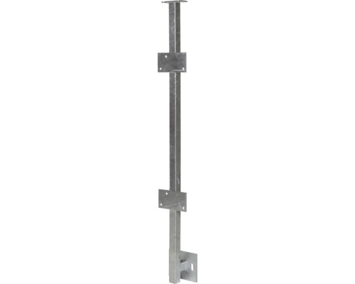 Geländerstütze verzinkt H:1160 mm für Seitenmontage
