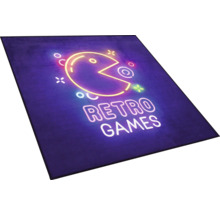 Fußmatte mit Retro-Spiele-Motiv