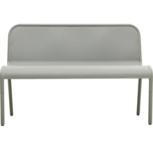 Außenbank Soullmate, 2-Sitzer Metall, grün