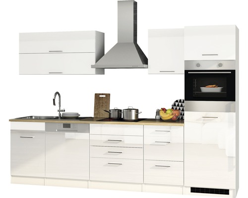 Held Möbel Küchenzeile mit Geräten Mailand 300 cm | HORNBACH