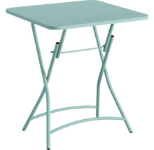Quadratischer Klapptisch aus Metall