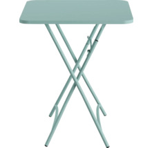 Quadratischer Klapptisch aus Metall für den Außenbereich