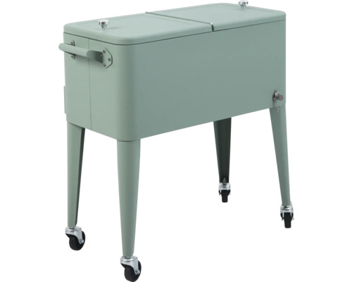 Kühlbox mit Beinen und Rollen