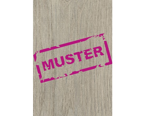 Handmuster zu Vinylboden Calora grau Landhausdiele Klickverbindung 1292 x 193 x 7,5 mm Muster eines Holzprodukts