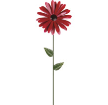 Dekorative Gartensteckerblume aus Metall