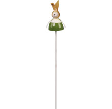 Dekorativer Gartenstecker mit Hasenmotiv