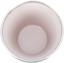 Pflanzgefäß Metall rund Ø 14 cm H 12,7 cm rosa