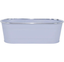 Pflanztopf Metall 27,5 x 11,3 x 9 cm lila